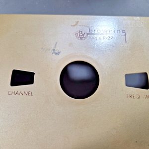 FRONT FACEPLATE (TUNER SECTION) BROWNING R-27 CB RADIO
