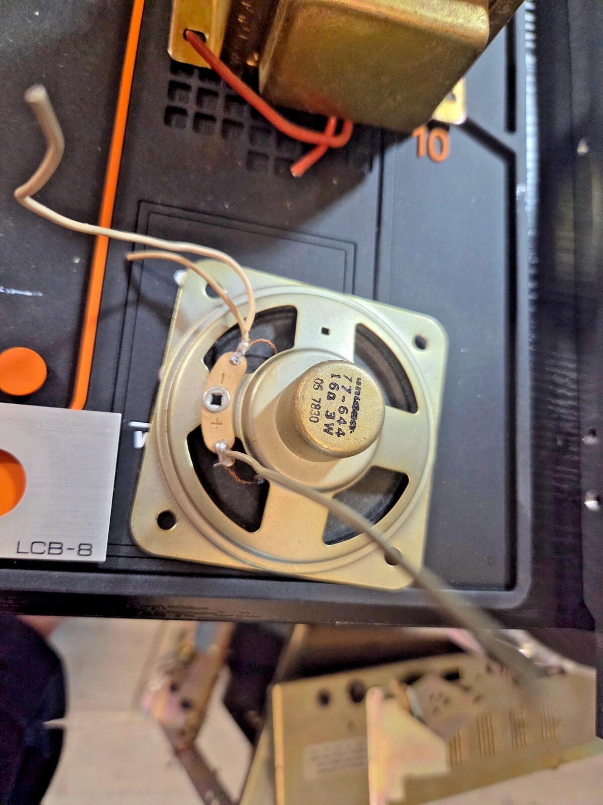 WORKING SPEAKER FOR THE S.B.E. LAND COMMAND BASE STATION CB RADIO