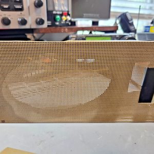 ORIGINAL FRONT SPEAKER GRILLE (METAL) BROWNING R-27 CB RADIO