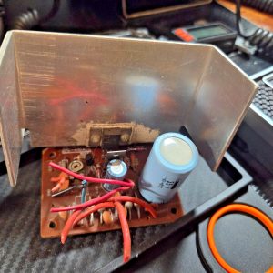 WORKING DC BREAKOUT BOARD FOR THE S.B.E. LAND COMMAND BASE STATION CB RADIO