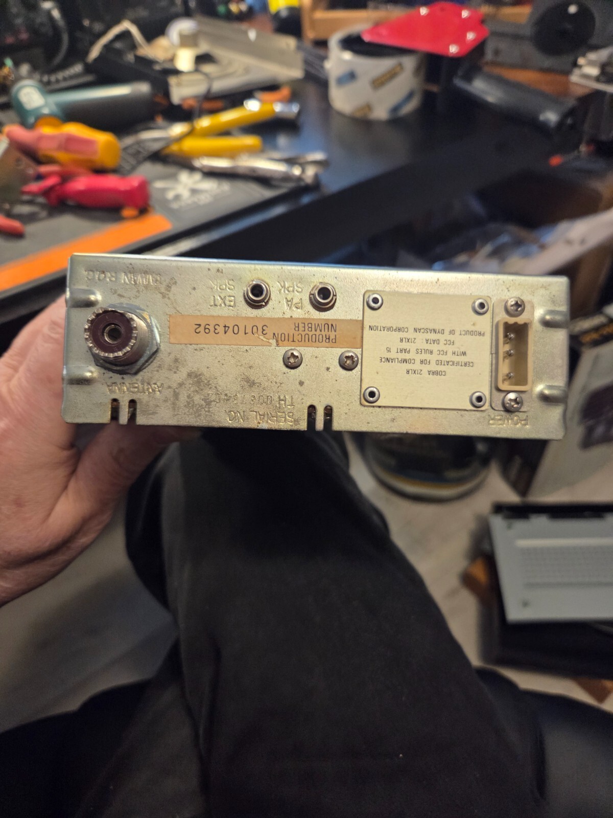 Cobra 21 XLR Main Circuit Boards Channel Selector Display and Chassis - Image 3