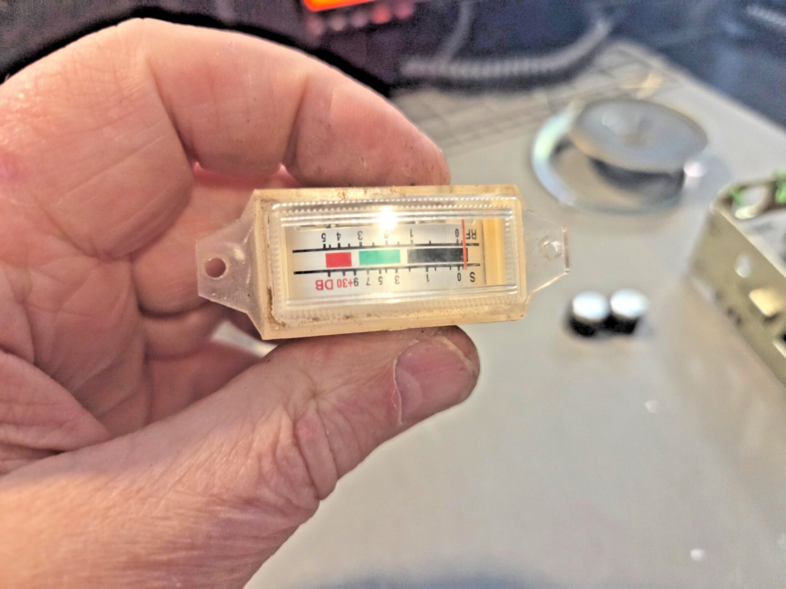 WORKING S/RF METER FOR ROSS MOBILE CB RADIO