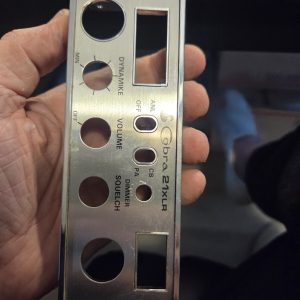 Cobra 21 XLR Front Bezel Faceplate Assembly