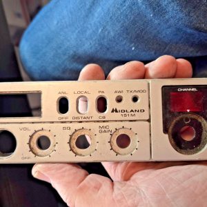 MIDLAND Model 151M CB Radio: faceplate ONLY, not the radio