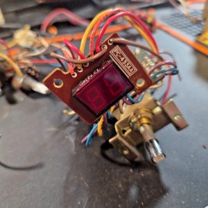 CHANNEL CHANGER ASSEMPBLY WITH LED'S FOR THE S.B.E. LAND COMMAND BASE STATION CB