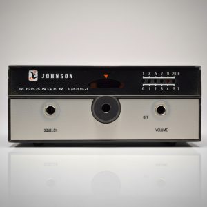 E.F. JOHNSON 123SJ CB RADIO FACEPLATE