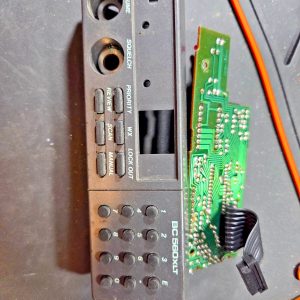 Uniden Bearcat BC 560XLT front panel WITH electronics