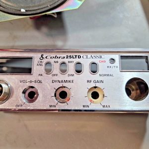 FRONT FACEPLATE FOR COBRA 25 LTD CLASSIC - USED/WORN