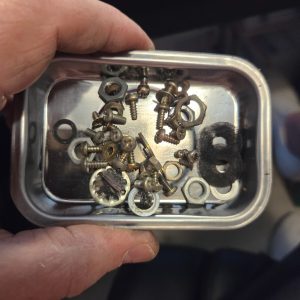 PACE CB-145 Screw Nut Washer Hardware Lot CB Radio Parts
