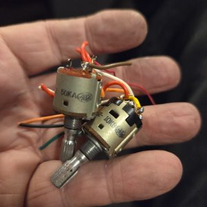 Cobra 19XS Volume Squelch Control Potentiometer Set