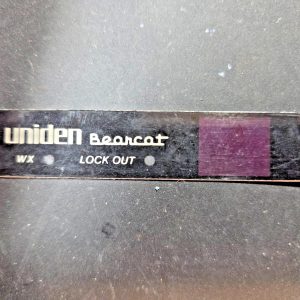 Uniden Bearcat BC 560XLT front panel logo faceplate