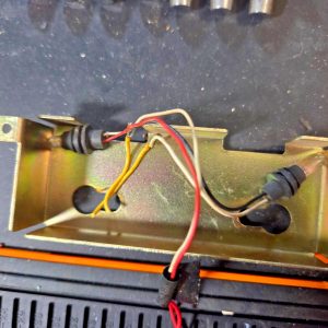 METER BRACKET W/ LIGHTING FOR THE S.B.E. LAND COMMAND BASE STATION CB RADIO