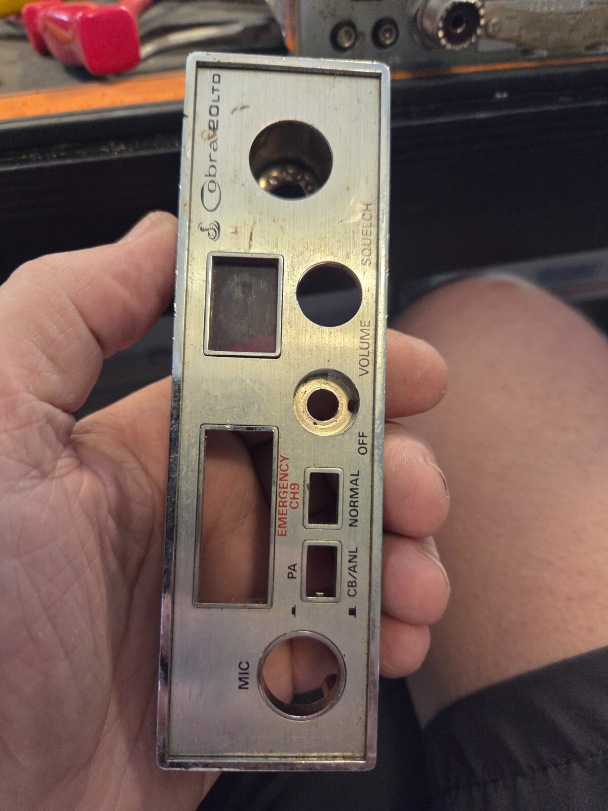 Cobra 20 LTD Front Bezel Faceplate Panel